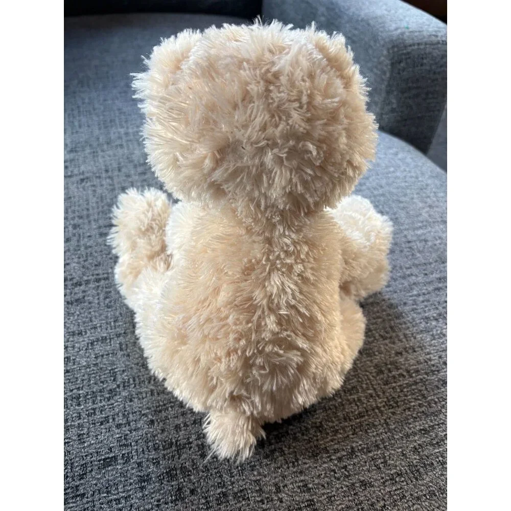 Gund‎ Philbin Teddy Bear Cream Shaggy Plush Stuffed Animal 13 inch 6047531